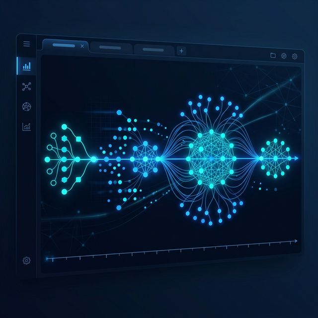 Chronological evidence tracking interface